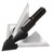 Qad Exodus Broadheads Crossbow Full Blade 100 Gr., three pack, with sharp full blades and ergonomic handle for hunting.