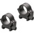 Leupold Qrw2 Scope Rings Matte 1 inch, medium size, black scope mounting rings for rifles.