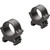 Leupold PRW2 Scope Rings Matte 30mm Medium, black scope rings for mounting rifle scopes onto firearms.