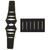 Qad Replacement Felt Kit Black, black felt strips for replacing in appliances or tools.