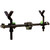 Primos Trigger Stick Gen 3 Gun Rest Attachment, adjustable bipod with rubberized feet and camo accents for firearm stability.