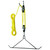 Hunters Specialties 4:1 Ratio Lift System 600 Lb., hunting game lift with yellow rope, metal frame, and pulley system for hunters