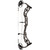 Bear Alaskan Xt Bow Stone 70 Lbs. LH, modern gray compound bow with intricate design, dual wheels, and adjustable features for archery hunting or target shooting.