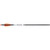 Wicked Ridge Match 400 Alpha-nock Carbon Arrows 20 In. 3 Pk, image of three compact carbon arrows with orange fletching and nocks, designed for archery hunting and target practice.