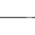 Easton 9mm Bolt Shafts 22 In. 1 Doz., image of a single black carbon arrow shaft with orange and white accents on the label.