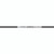 Easton 4mm Avance Sport Shafts, image of a single bowling shaft with black and silver color and branding.