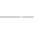 Easton 5mm Axis Shafts With Half Outs, close-up of the black shaft with green and gray accents and the size marked as 6mm.