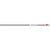 Easton 5mm Axis Sport Arrows 260 2 In. Bully Vane 6 Pk, a set of six archery arrows with black shafts, silver accents, and orange helical vanes.