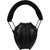 Radians Lowset Youth Earmuff Black, black noise reduction ear protection headset for children.