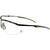Radians Csb101 Ballistic Rated Shooting Glasses Metal Amber, sporty safety glasses with metal frame and amber-tinted ballistic-rated lenses.