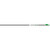 Easton 5mm Axis Arrows With Half Outs 500 6 Pk, bow and arrow with green and black design and half-out arrowheads.