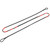 Tenpoint String Trx440, high-performance archery bow string with red and black braided loops for secure fitting.