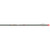 Easton 5mm FMJ Max Arrows With Half Outs, product image of a single arrow with a green shaft, white fletching, and a red safety tip, designed for archery use.