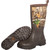 Muck Women's Woody Pk Boot Realtree Edge 7, outdoor camouflage hunter style rain and snow boot with rugged sole and camouflage pattern.