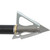 G5 Outdoors G5 Striker V2 Crossbow Broadheads 125 Gr. 3 Pk., close-up image of a sharp, metallic broadhead arrow tip designed for crossbow hunting.