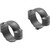 Leupold Std Scope Rings Matte 30mm Low, black scope rings with matte finish and mounting screws.
