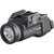 Streamlight TLR-7sub Weapon Light Black 500 Lumens Fits Glock 43xmos/48mos, compact tactical weapon light with adjustable brightness on a black textured firearm attachment