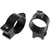 Winchester Ranger Scope Rings 1 In. Medium Matte Black, pair of black scope mounting rings with a matte finish designed for 1-inch scopes.