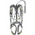 Hawk Treestands Hawk Elevate Lite Safety Harness, camouflage climbing harness with adjustable straps and safety buckles for hunting and tree climbing safety.