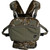 Blocker Outdoors Blocker Finisher Turkey Chest Pack Mo Bottomlands OSFM, camouflage turkey hunting chest pack with multiple compartments and adjustable straps.