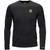Scent-lok Scentlok Climafleece Baseslayer Top Black Medium, men's long sleeve thermal base layer top.