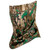 Knight And Hale Run N Gun Face Mask M.o Greenleaf, camouflage face mask with greenleaf and brown leaf pattern for hunting or outdoor activities.