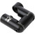 Trophy Ridge Seismic Back Bar Black, archery bow accessory in black color with measurement markings and metal mounting holes.