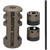 Browning Sporter Recoil Hawg Smoked Bronze, recoil pad replacement kit with two smoked bronze shock absorbers and a cleaning rod for firearm recoil reduction.
