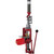 Hornady Lock-n-load Auto Press, red reloading press with powder measure and handle.