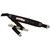 Wicked Ridge Neoprene Sling, black adjustable crossbow sling with protective padding and two beige stabilizer tubes for bow stability.