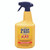 Scent-a-way Max Spray 32 Oz, yellow spray bottle with blue nozzle for odor control and deodorizing.