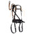 Muddy Outdoors Muddy Safeguard Harness Black X-large, adjustable black and tan dog harness with padded straps, secure buckle, and leash attachment points.