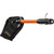 Truglo Speed Shot Xs Release Hook And Loop Black, archery release aid with orange shaft and black hook and loop strap for secure shooting.