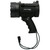 Browning High Noon Spotlight, black tactical handheld spotlight with a handle and wrist strap.