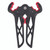 Truglo Bow Jack Bow Stand Mini Wide Limb Black/red, compact bow stand with wide limb supports in black and red color.