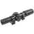 Truglo Opti Speed Crossbow Scope 1-4x24 Mm, a black rifle scope with adjustable zoom and mounting brackets for crossbow aiming.