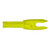 Easton N Nocks Yellow 12 Pk, bright yellow arrow nock for archery arrows.