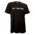 Elevation Logo T-shirt Black X-large, black T-shirt with white and red elevation logo printed on the front.