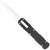 Cobratec Raptor Dagger Otf Knife Otf Double Sided Blade Black, black handle with silver slider and double-sided blade.