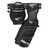 Elevation Mettle Field Quiver Package Black Lh, black left-hand archery quiver with adjustable strap, multiple compartments, and compact design for holding arrows and accessories.