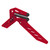 Elevation Raptor Kickstand Red, a sturdy and lightweight red kickstand designed for bicycles with adjustable mounting options.
