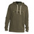 Elevation Tracks Hoody Hunter Green X-large, men's green hooded sweatshirt with front pocket and graphic print on the front.