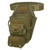 Elevation Terra Mgs Sleeve Quiver Package Ambush Green Rh/lh, tactical green archery quiver with multiple pockets and adjustable strap for right-handed or left-handed archers.
