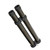 Elevation Nest Shooter Stool Arrow Tubes Includes Bracket And Hardware, black carbon fiber finish with mounting brackets and hardware included.