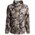 Kings Camo Kings Xkg Wind-defender Anorak Xk7 Camo Large, a camouflage windbreaker jacket with a hood, full front zipper, and multiple pockets, designed for outdoor activities and hunting.
