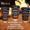 Personalized Birthday Pint Beer Glass