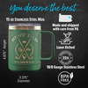 Personalized Best Dad By Par Golf Mug – 15 oz Insulated Stainless Steel