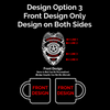 Personalized Police Badge Mug – Customized 15oz Stainless Steel Tumbler – 16 Colors - Durable Laser Etched Law Enforcement Coffee Cup Gift