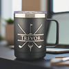 Personalized Golf Mug – Custom Laser Engraved Golf Tumbler with Name – 15oz Stainless Steel Travel Mug – Gift for Golfers, Coaches & More