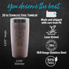 Paralegal Tumbler – 20 oz Stainless Steel Travel Mug | Personalized Gift for Paralegals & Legal Assistants | Laser Engraved, 16 Colors